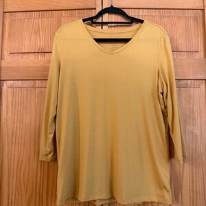 WoolX Elena 3/4 Sleeve Merino Wool Blend